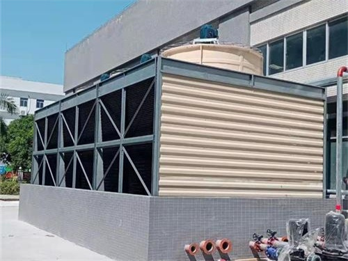 玻璃鋼冷卻塔工藝過程,方形逆流玻璃鋼冷卻塔